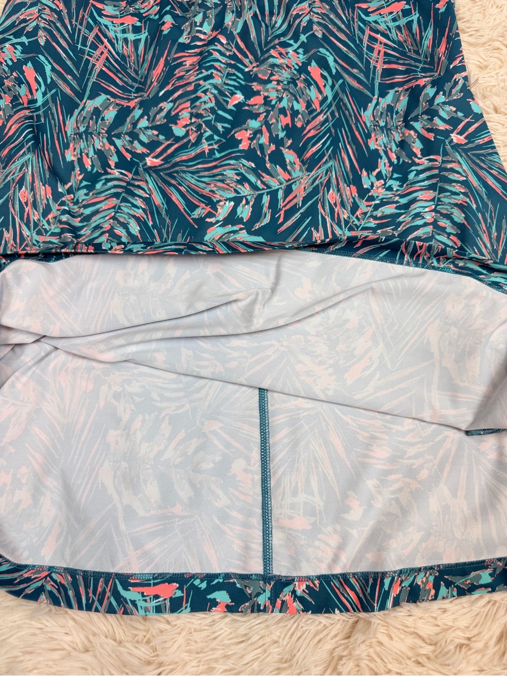 Columbia PFG Freezer Tank Dress L Canyon Blue Serenoa Omni Freeze UPF 50 Beach - Picture 4 of 13